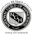 Logotype för National Guild of Hypnotists, NGH